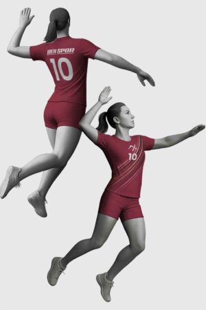 VOLEYBOL FORMA ŞORT TAKIM 1DSVT-1