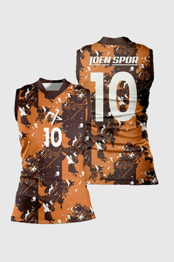 VOLEYBOL FORMA (TEK ÜST) 1DSVU-10 - Görsel 4