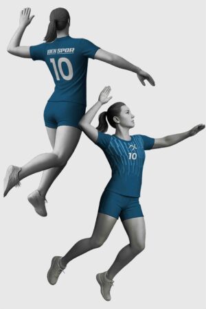 VOLEYBOL FORMA ŞORT TAKIM 1DSVT-2